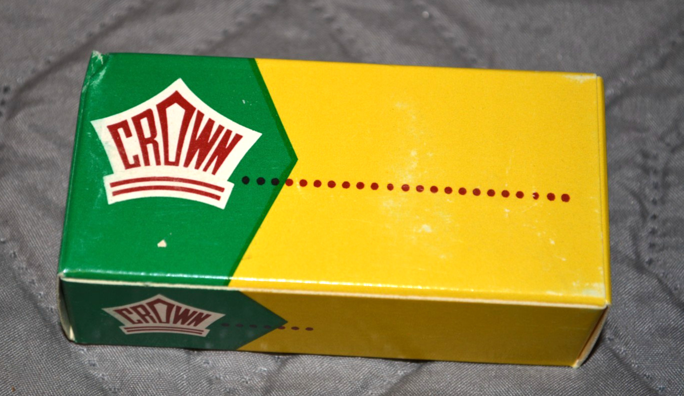NOS Vintage Crown #1 Adjustable Ink Stamp Number Dater Manual Tool w Box New