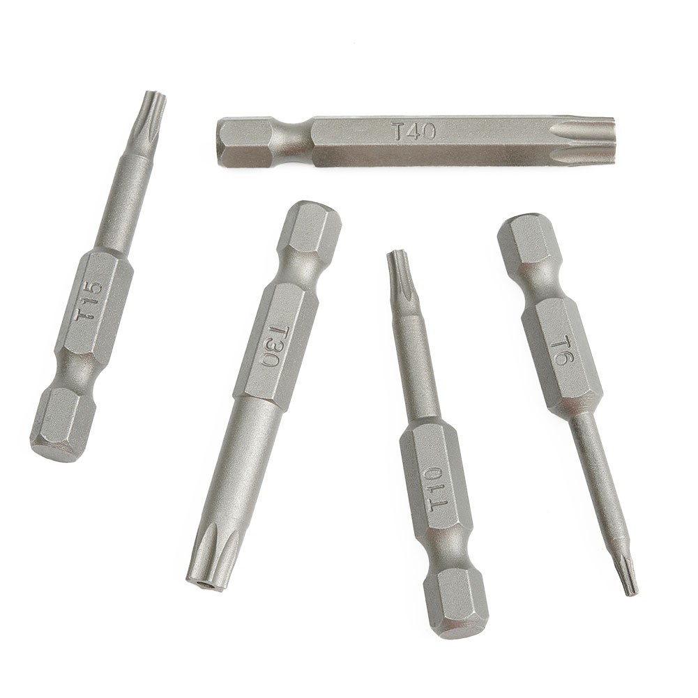 Efficient Tool Kit with Magnetic For Torx Bits Features All Essential Sizes