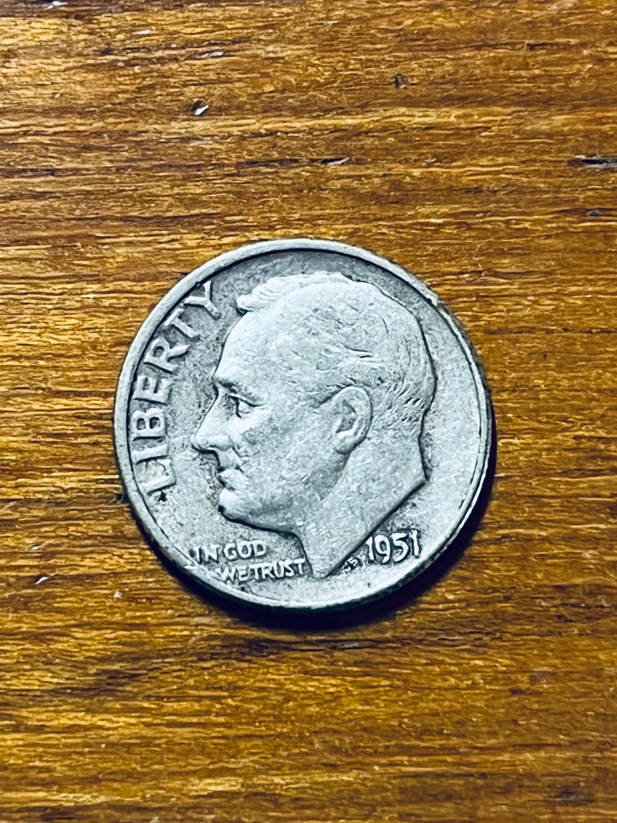 1951 P Roosevelt Dime VF-EF