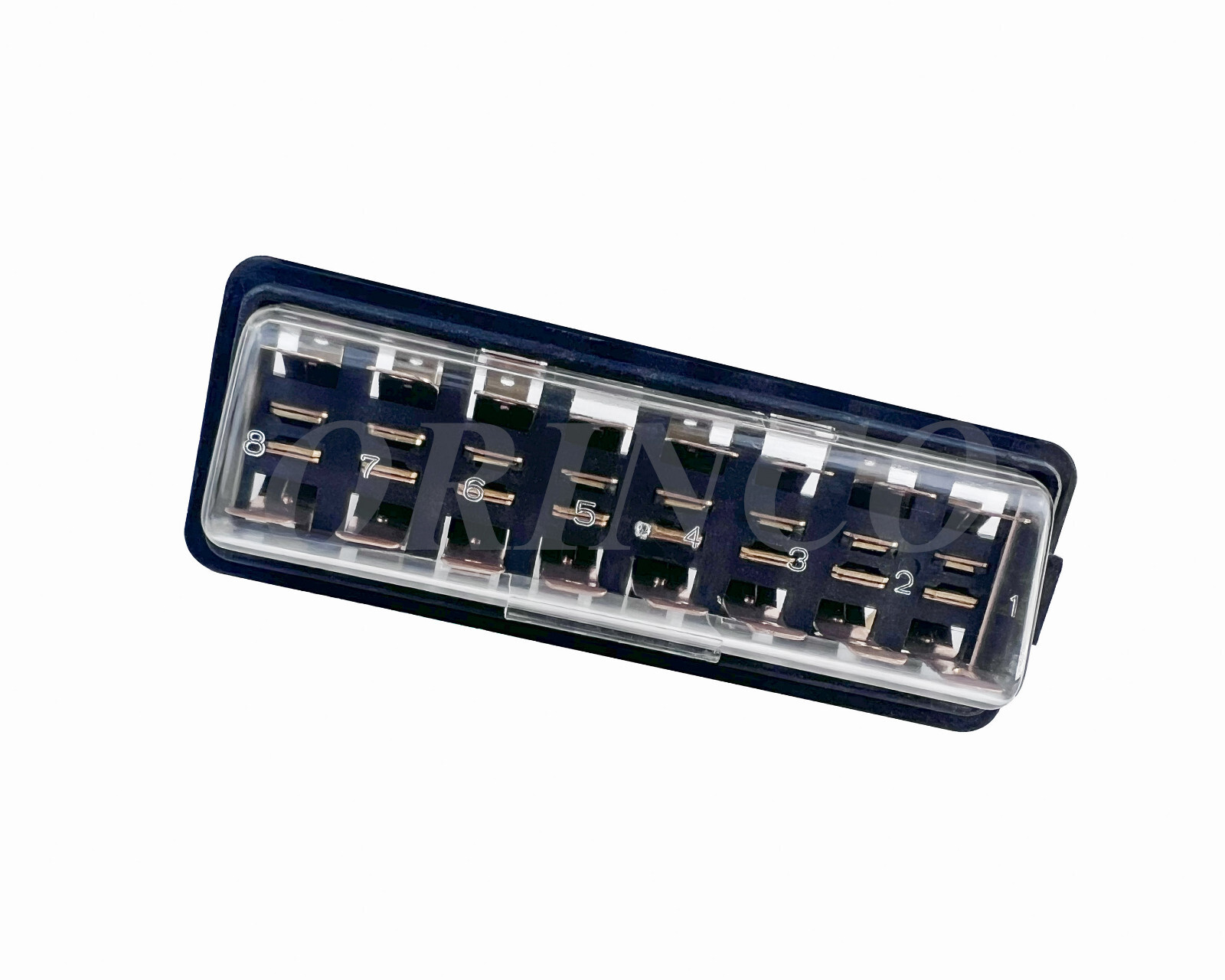 Brand New (8 Pole) Fuse Box with Cover for VW Bug Ghia - 111937505A / 111937037