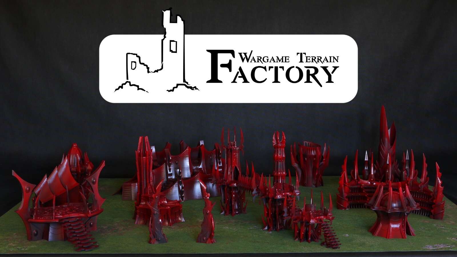 Dark Eldar Terrain Set  (pics in auction description)