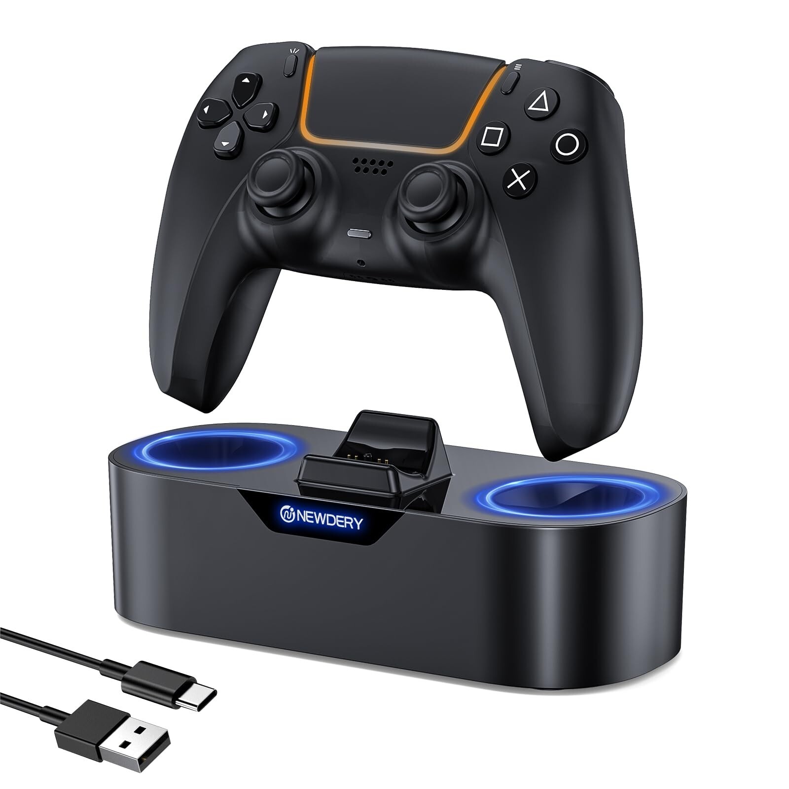 PS5 Controller Charger Station PS5 Controller Single Controller Charging Stand