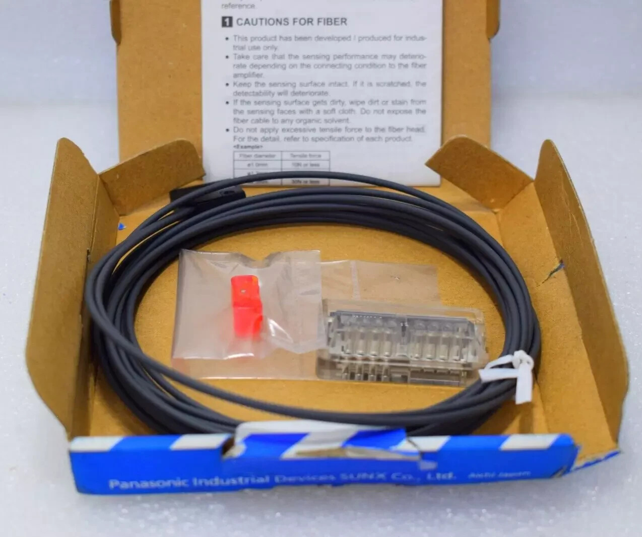 "LOT OF 3" FD-AL11 PANASONIC FIBER OPTIC SENSOR