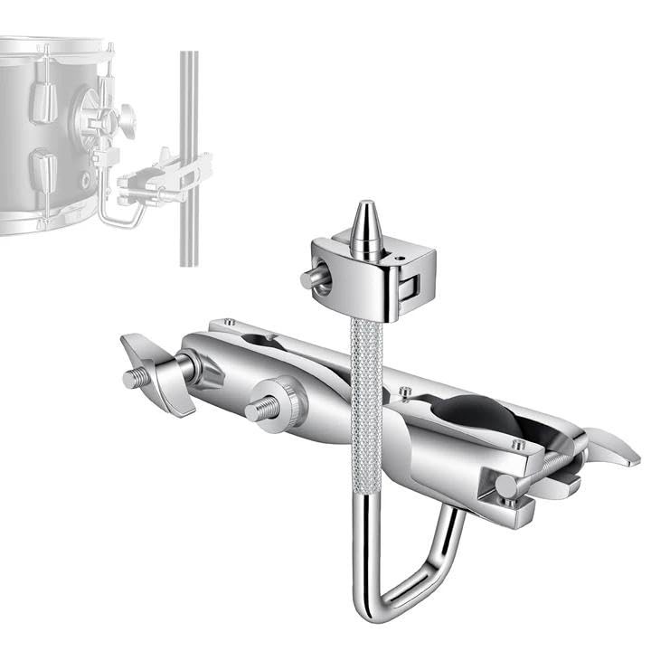 Aluminum Alloy Drum Clamp with OmniBall & LRod for Toms and Cowbells