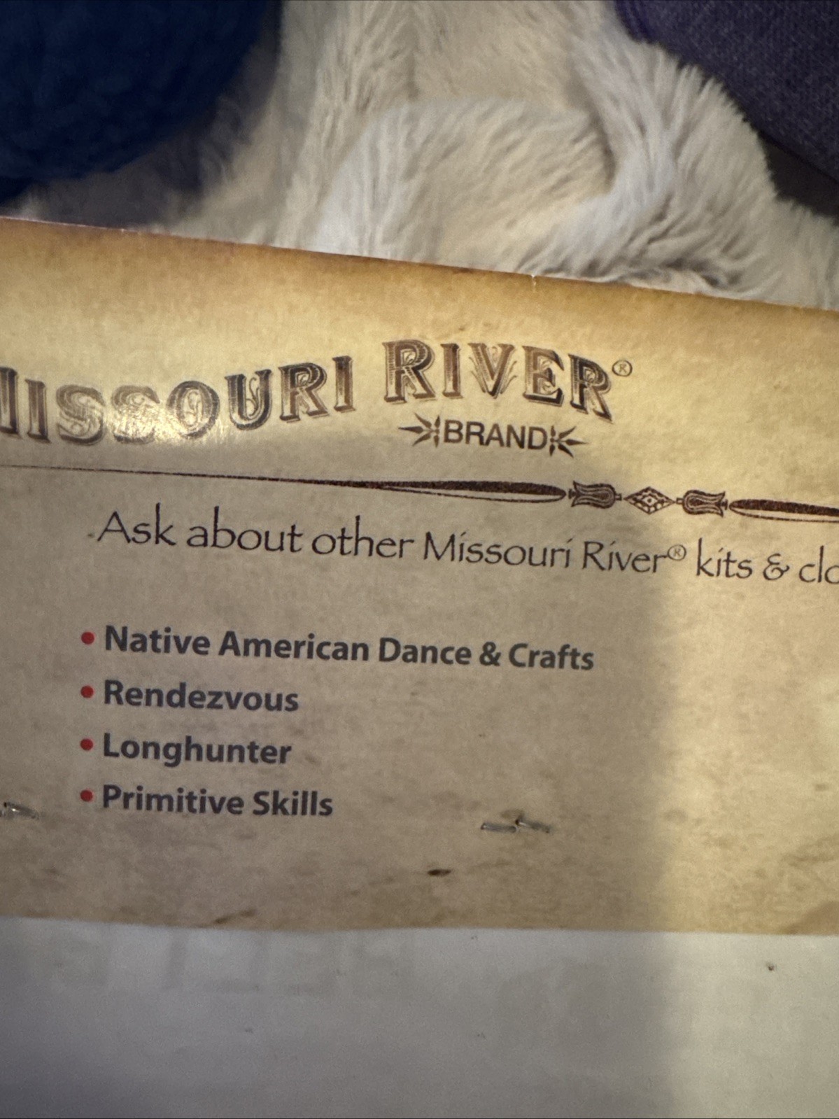 Vintage Missouri River Belt Bag Kit The Very Best 4880-121-001 Thick Leather