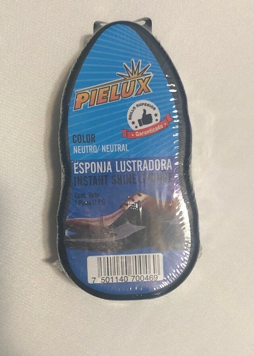 NEW PIELUX Esponja Lustradora Brillo al Instante Color Neutro