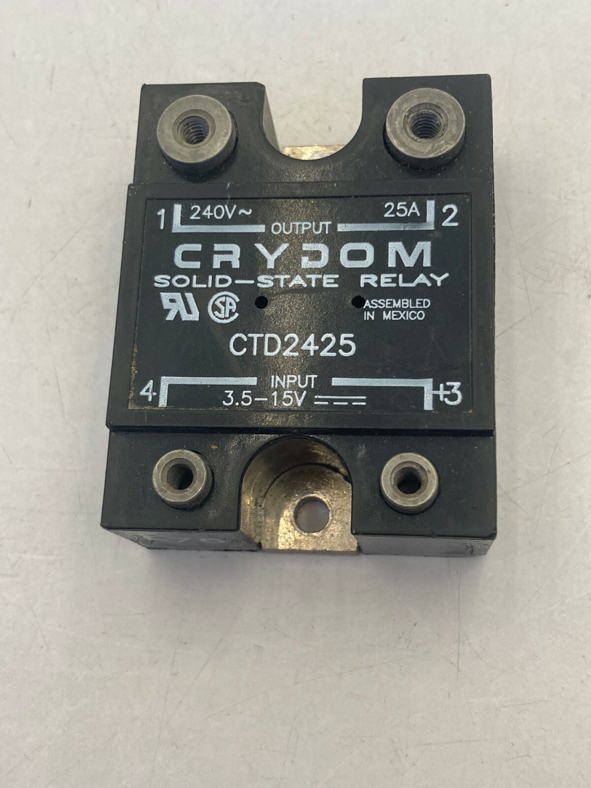 CRYDOM CTD2425 SOLID STATE RELAY 3.5-15V
