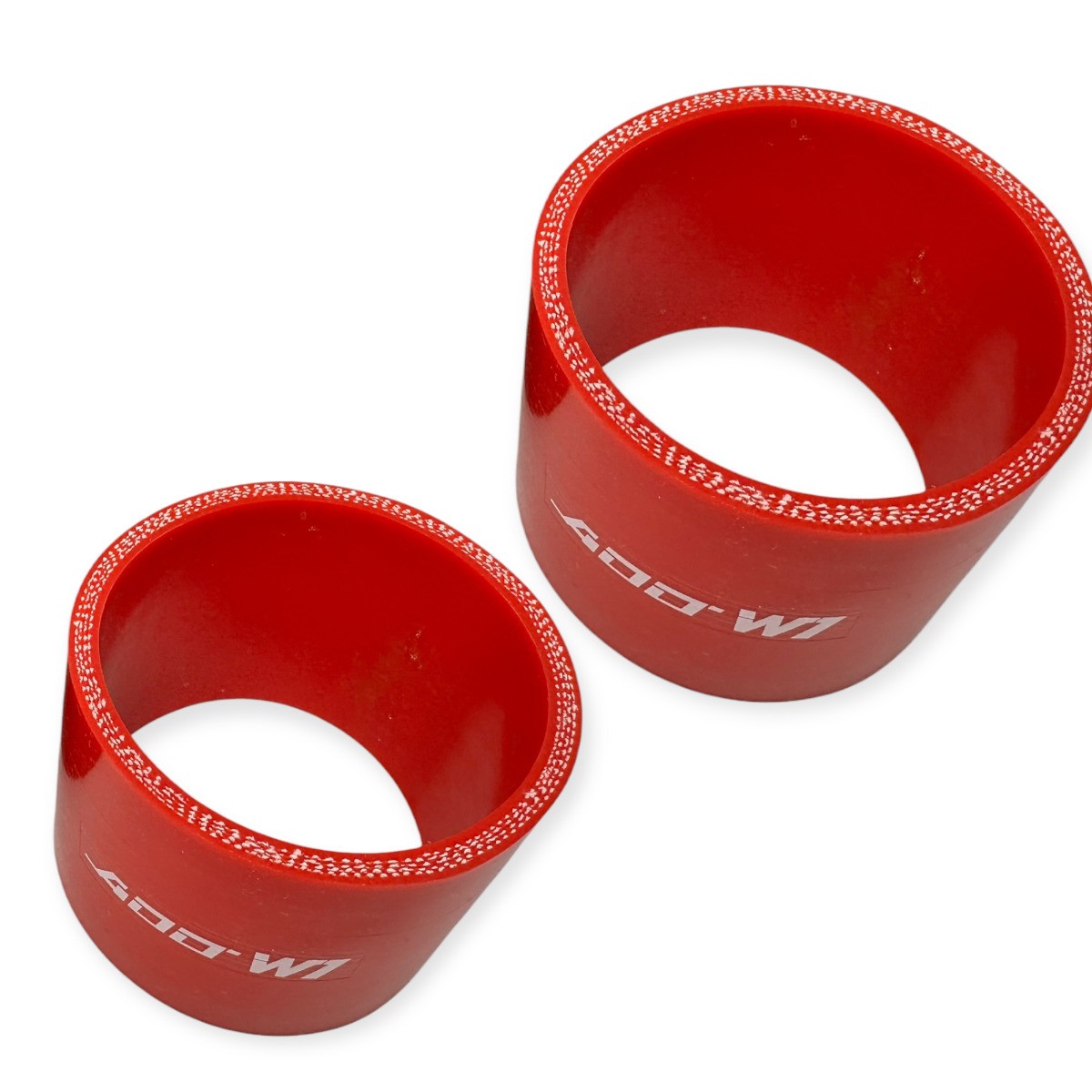 2PCS 3" 76mm Straight Silicone Coupler Hose 4-Ply Turbo Intercooler Intake Red