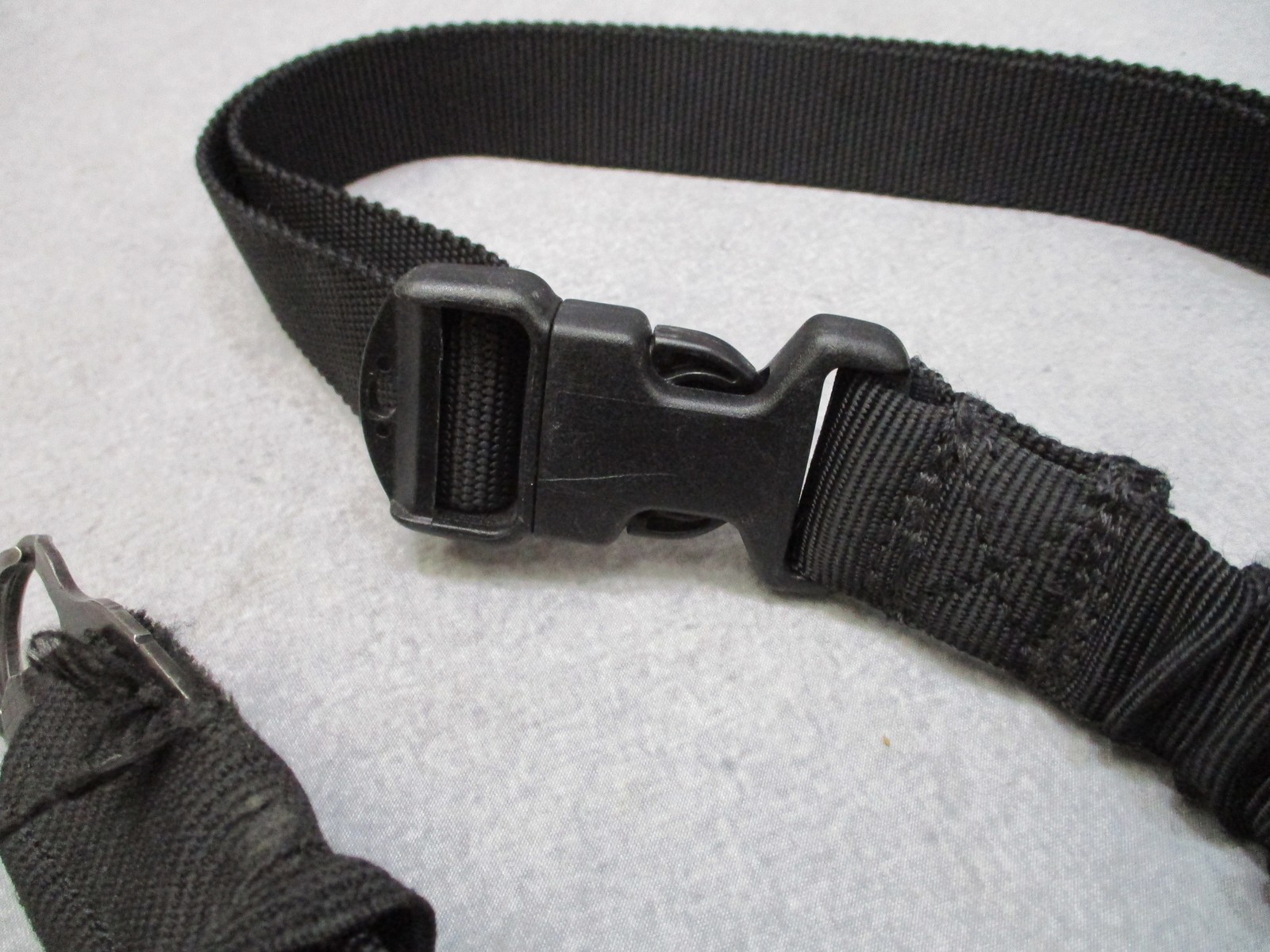 US Made Tactical Bungee One Point Sling W/ Wire Hook Black GWOT Era