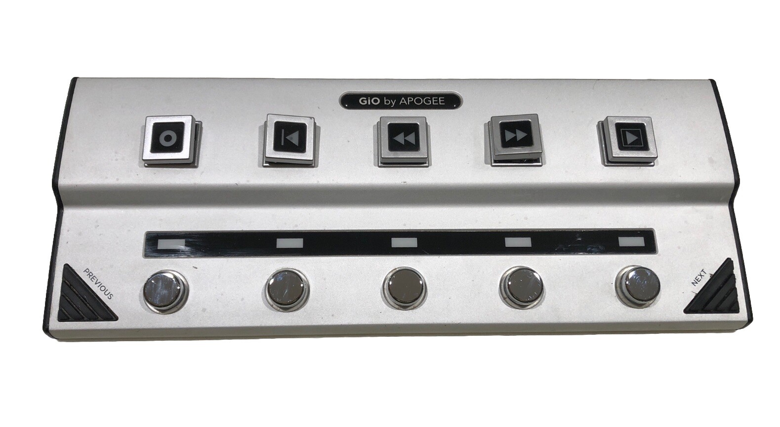 Apogee Silver Gio USB Stomp Interface Pedalboard Footcontroller Guitar FX
