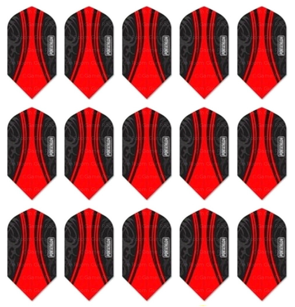 5 Sets Pentathlon Vizion Swish Slim Dart Flights – Ships w/ Tracking - Red