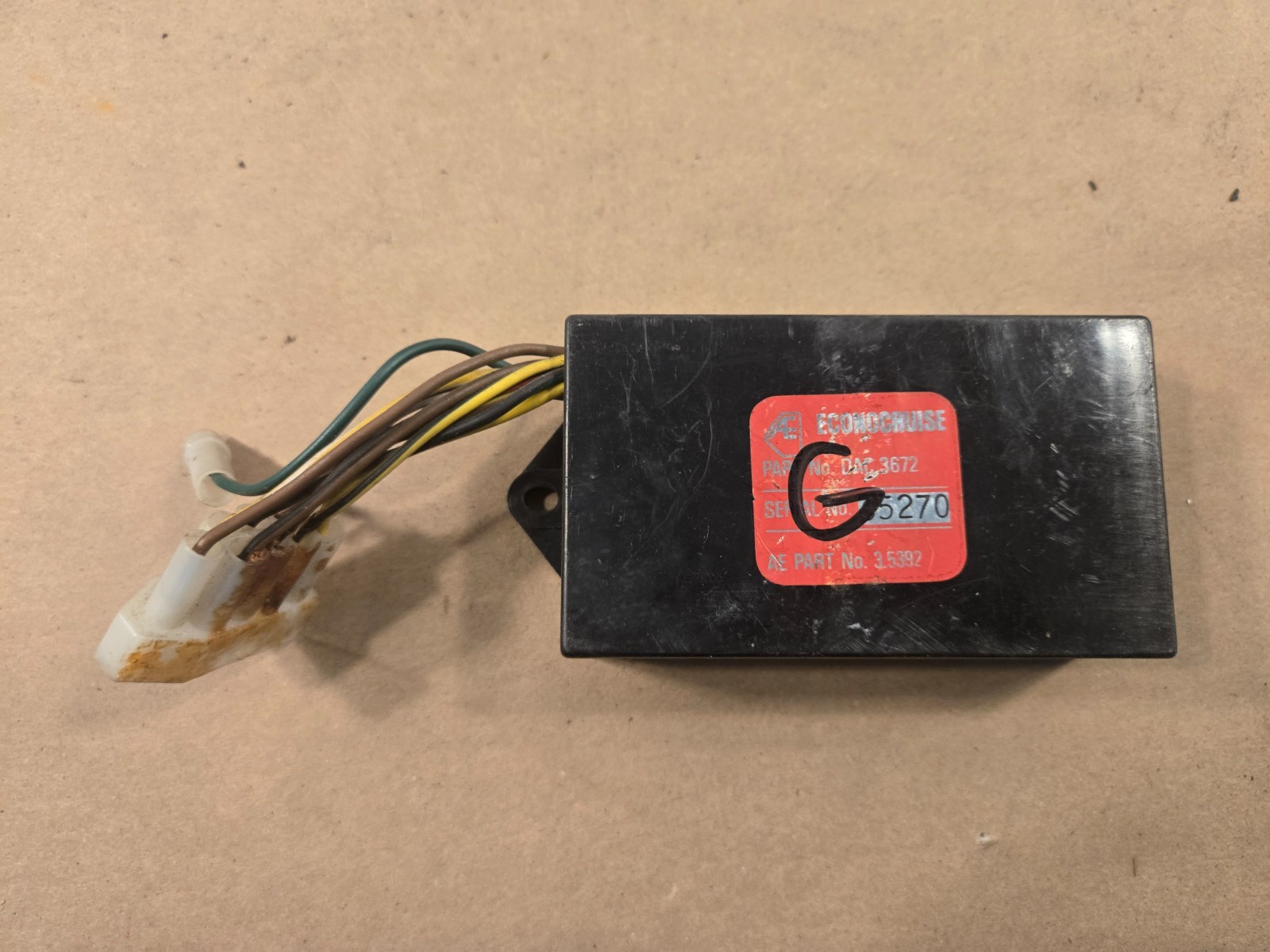 Jaguar XJ6 S3 Cruise Control Module DAC3672
