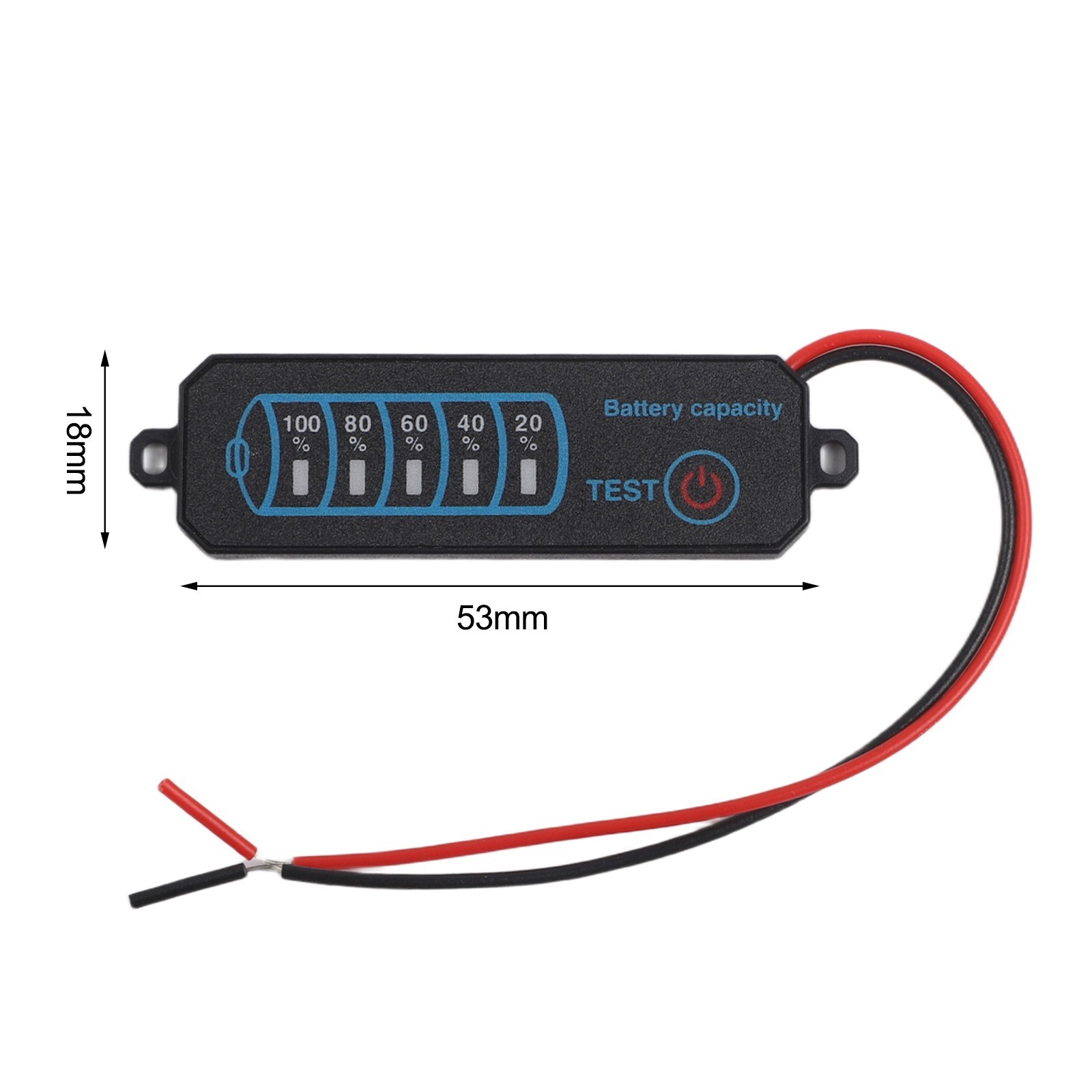 DC 5 30V Indicator Board with LED Display Capacity Tester