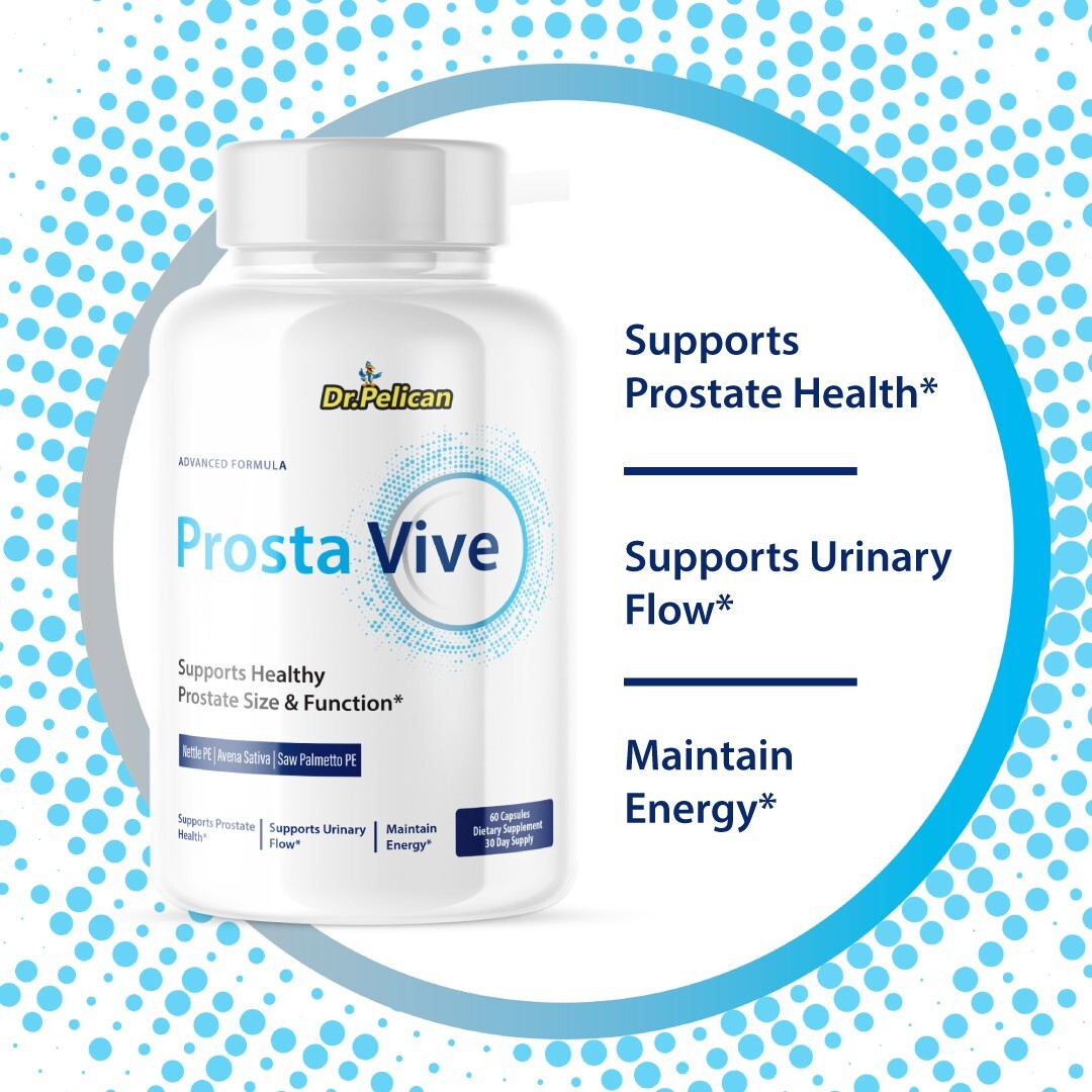 Prosta Vive - Prostate Support- 5 Bottles- 300 Capsules