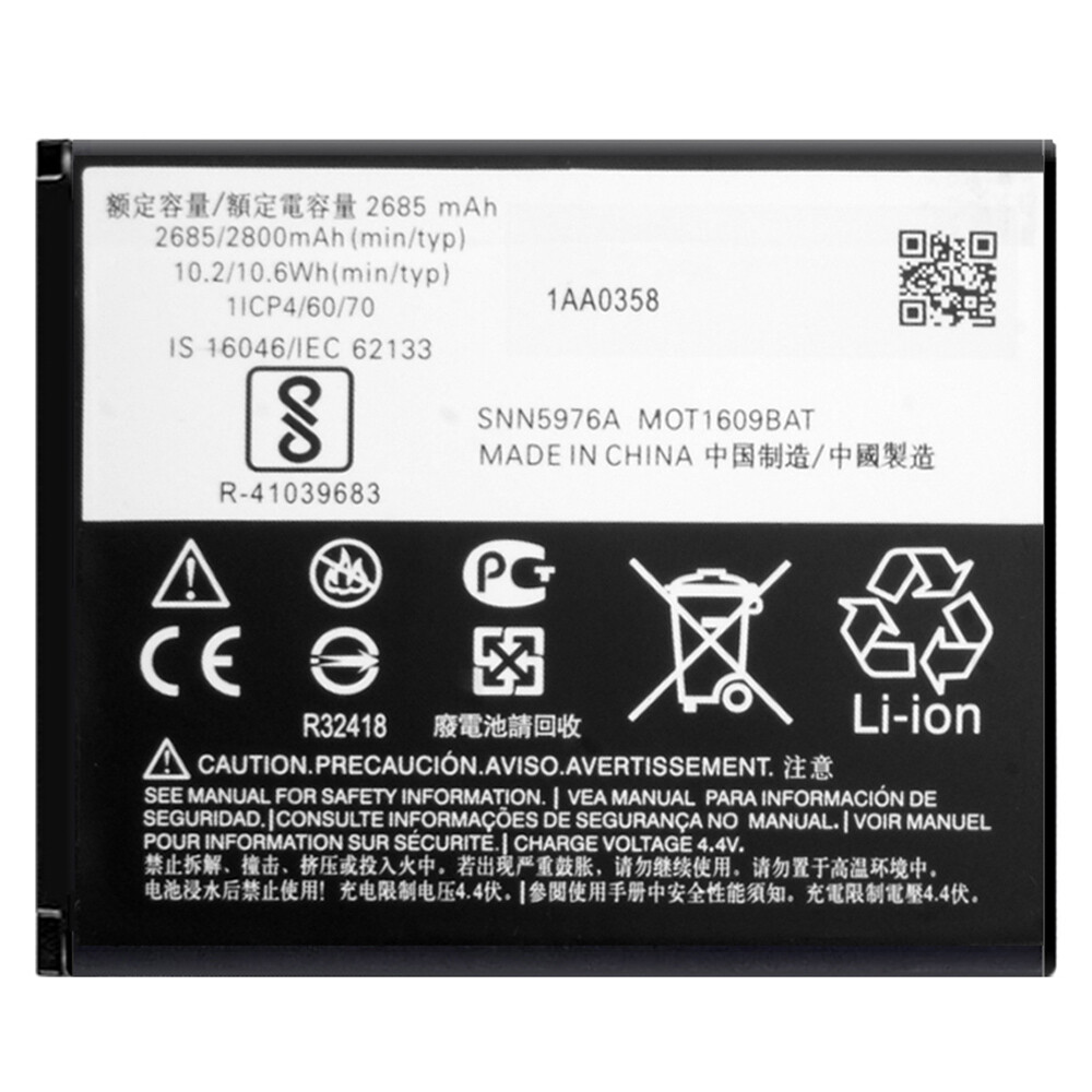 USA For Motorola Moto E5 Play XT1921/ E5 Go XT1921 Battery GK40 2800mAh Tools