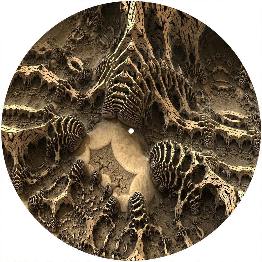 Slipmat Slip Mat Felt for any 12" Turntable LP DJ Vinyl Record Player FRACTAL 20