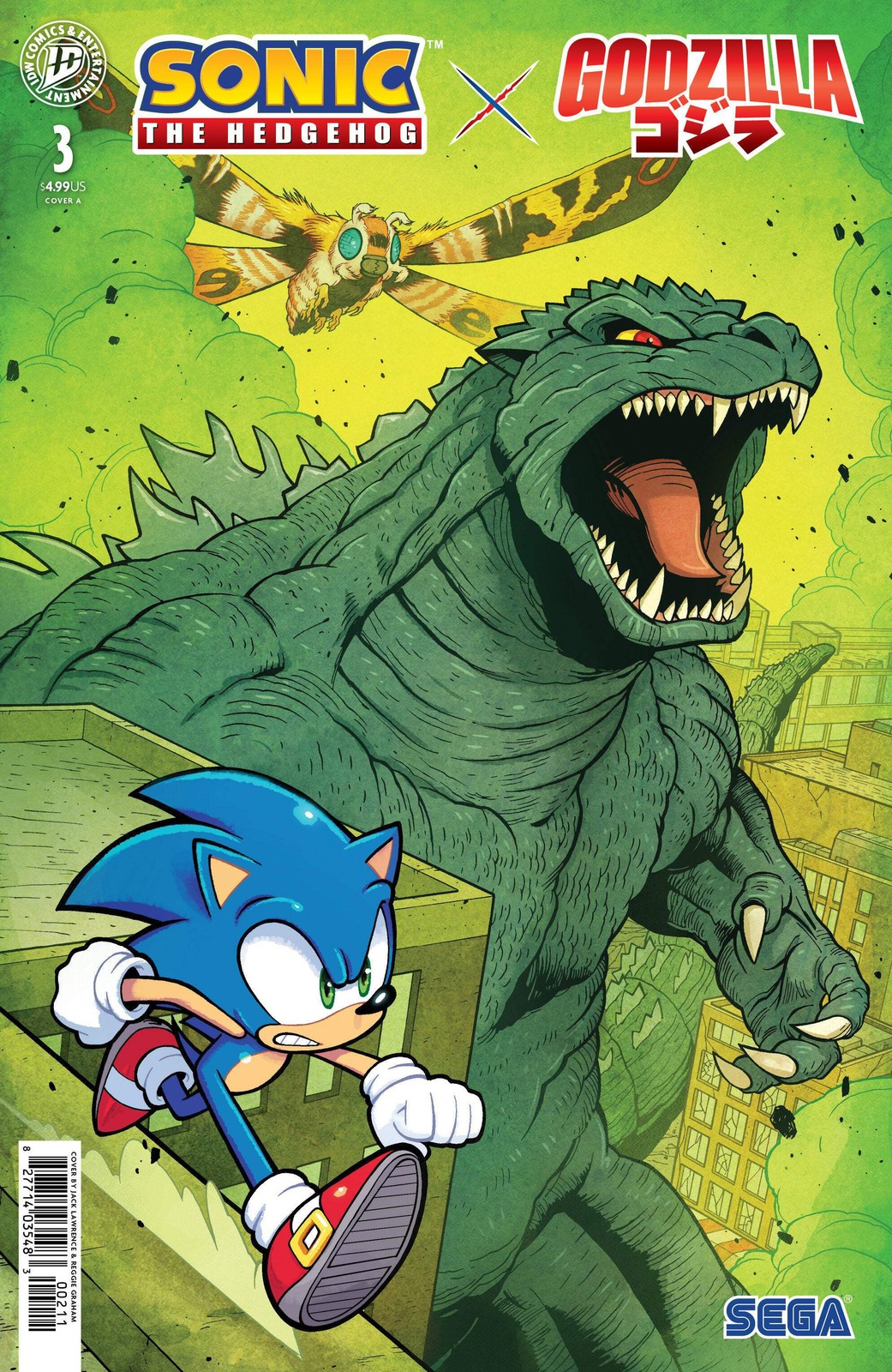 Sonic The Hedgehog X Godzilla #3 (PRESALE 10/14/26) Cover Select