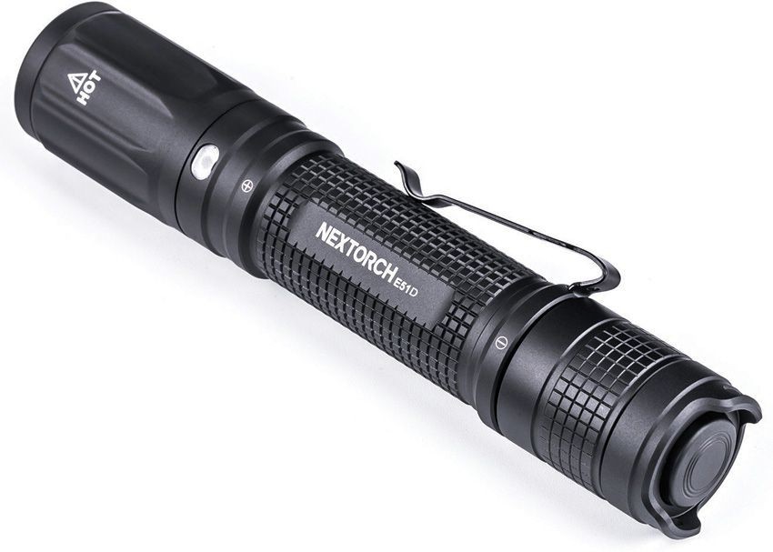 Nextorch E51D Tactical Flashlight Rechargeable Pocket-Size Single-Hand Operation