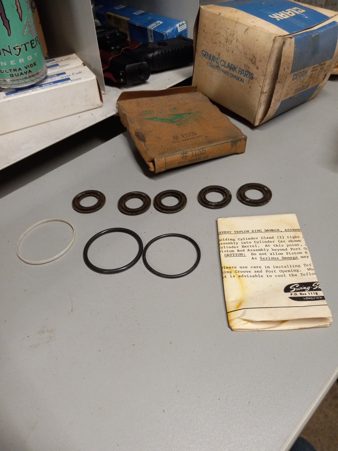 Swing-Shift MFG. CO. Hydraulic Repair Kit #11205