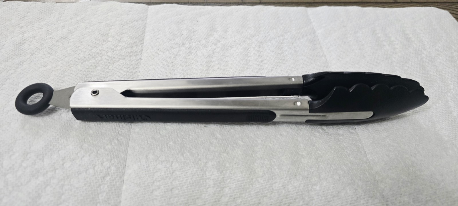 Cousinart  Kitchen 9" Kitchen  Tongs  Silicone & Stainless Steel Heat Resistant