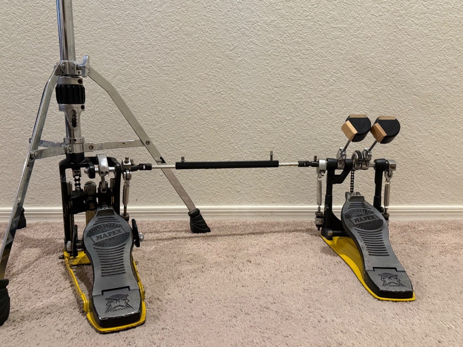 Mapex Janus Pro Double Bass Pedal & Hi Hat Combo - Rare
