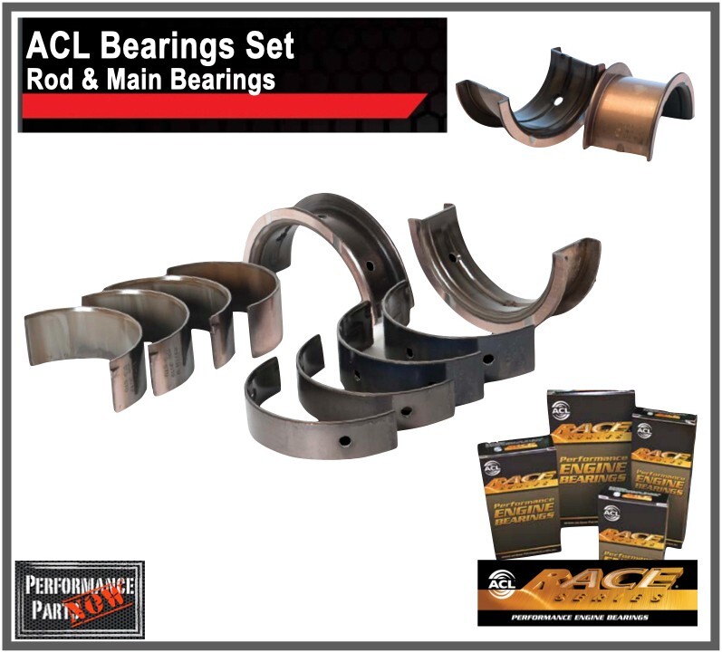 ACL Aluglide STD Main & Rod Bearings Honda D16Z6 D16Y8 D16 D16A SOHC 1.6L Civic