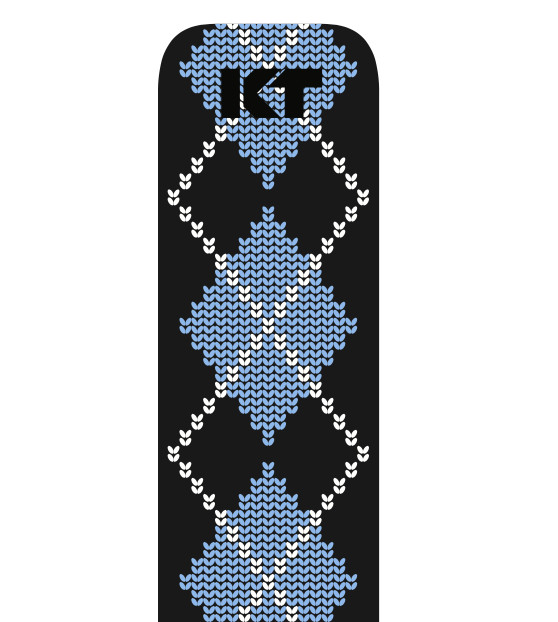 KT Tape Pro Extreme black blue argyle UNC Tarheel Carolina blue - LOT OF 4
