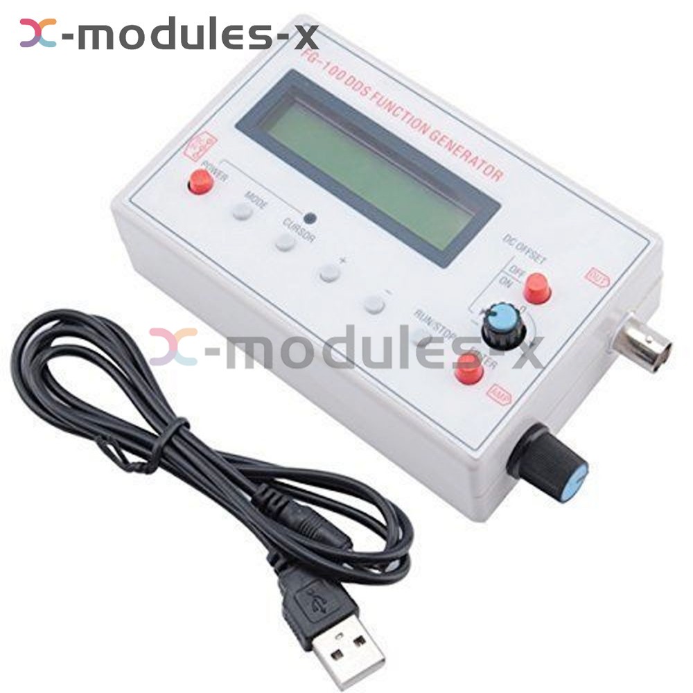 DDS Function Signal Generator Sine Triangle Square Wave Frequency 1Hz To 500KHz