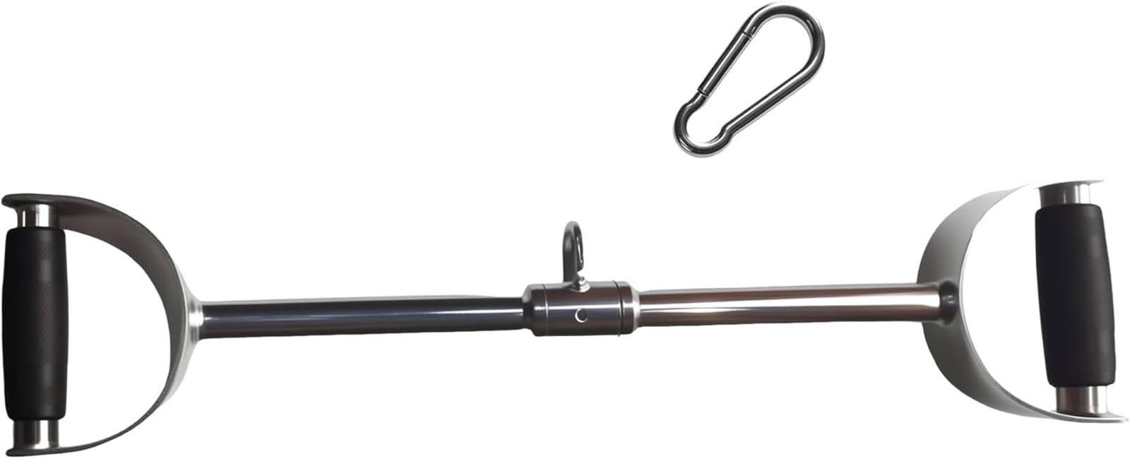 Wide Grip Lat Pull down Bar, Press down Bar, Cable Machine Attachment Multi Gym