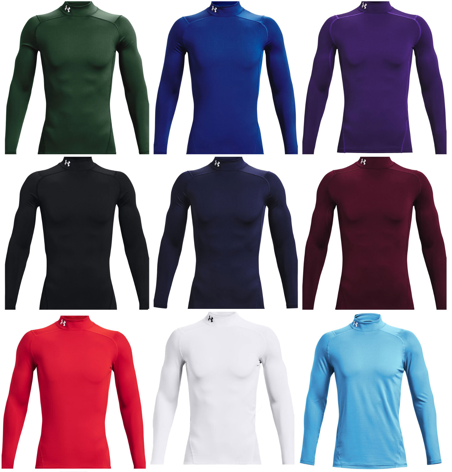 Under Armour Men's ColdGear Compression Mock - 1366072 - FREE SHIPPING