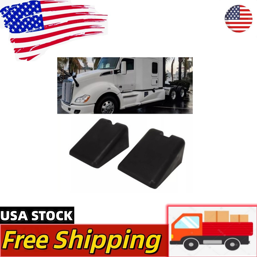 2x L85-6081 Hood Bumper Support M75681 For Peterbilt 567 579 Kenworth T680 T880