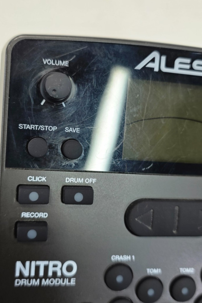 Alesis Nitro Drum Module DM7X With Wiring Harness Cable & AC Power Adapter