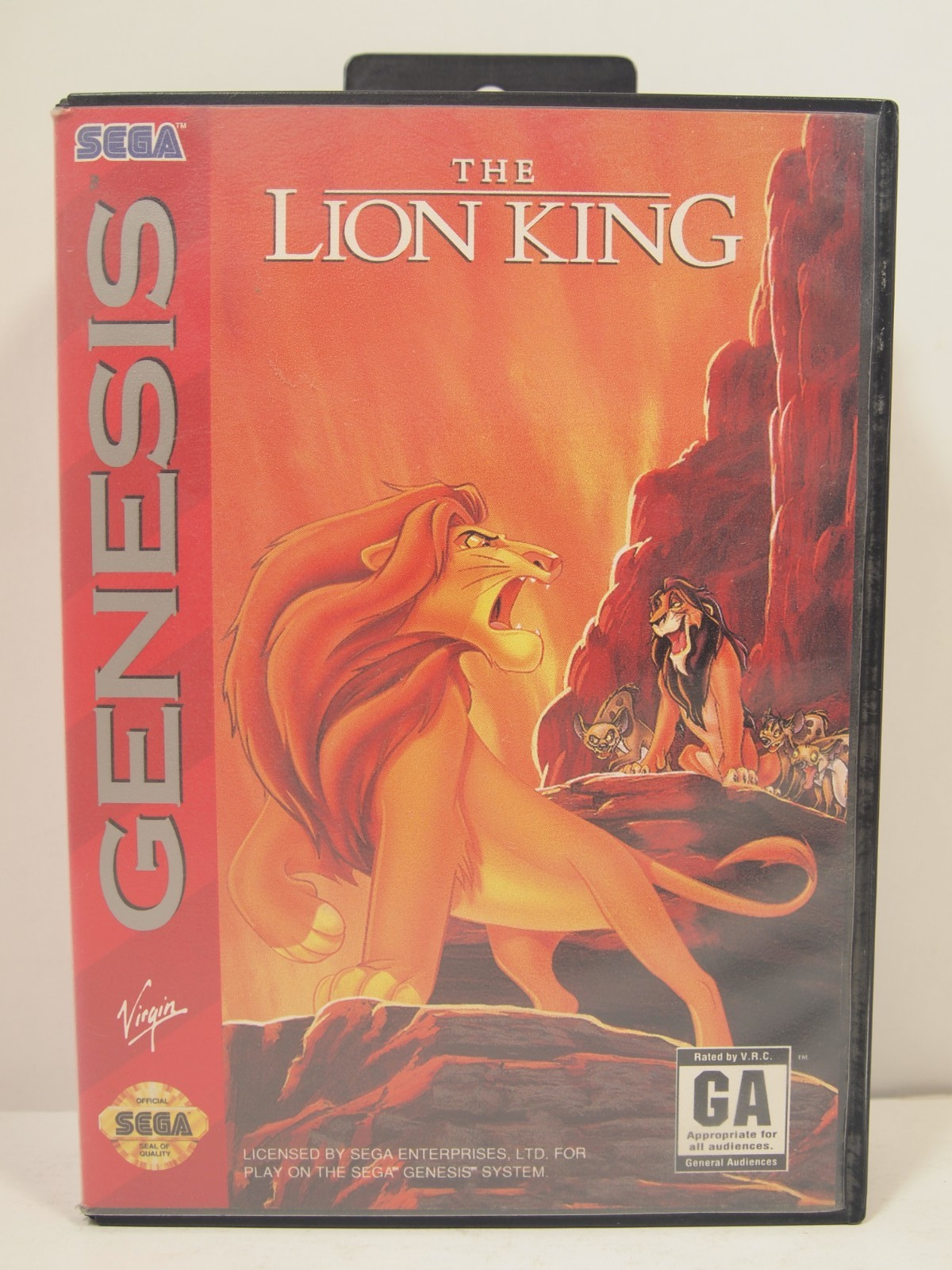 The Lion King Case (SEGA Genesis) Authentic BOX ONLY