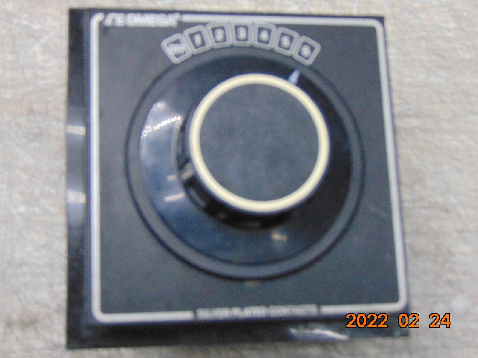 OMEGA SW142-6-B SELECTOR SWITCH