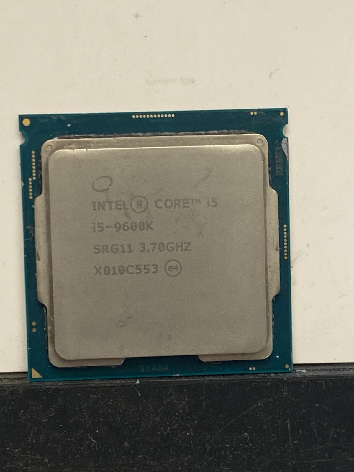 Intel Core i5-9600K (SRG11) @ 3.70GHz / 9MB Processor Only