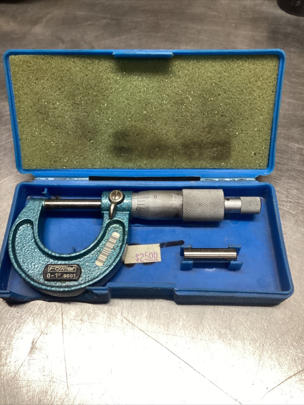 Fowler Micrometer 0-1 inch ~ Model # 52-240-001 ~ Japan