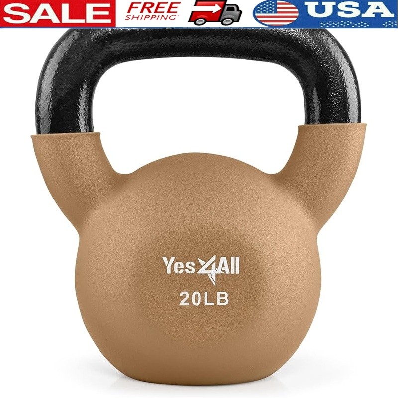 Cast Iron Neoprene Kettlebell Adjustable Weight Home Gym Stable Handle New