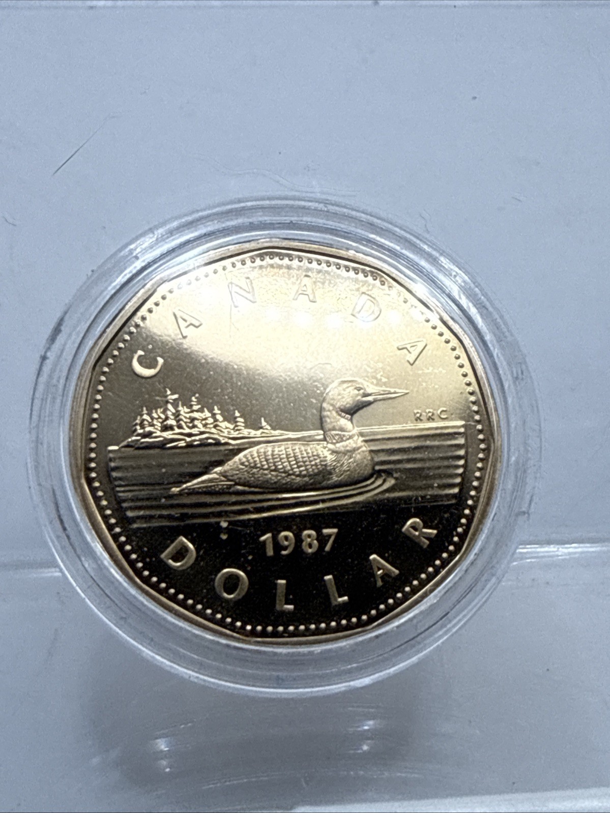 1987 $1 Loonie CANADA Royal Canadian Mint Proof Coin
