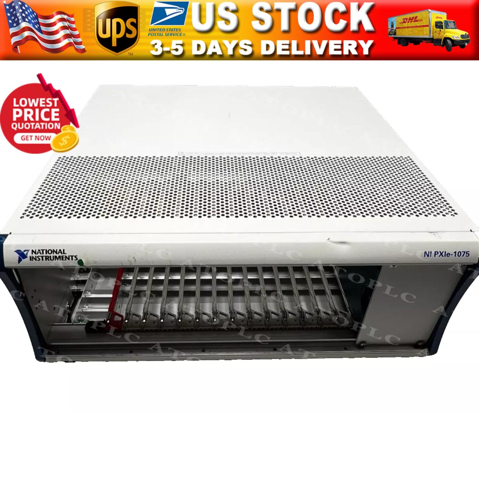US Free TAX NEW NI PXIe-1075 PXIe1075 Up to 4 GB/s PXI Chassis.