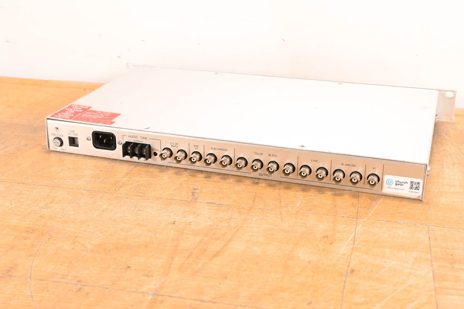 Grass Valley SCB-100N Sync/Color Bar Generator CG01QLF