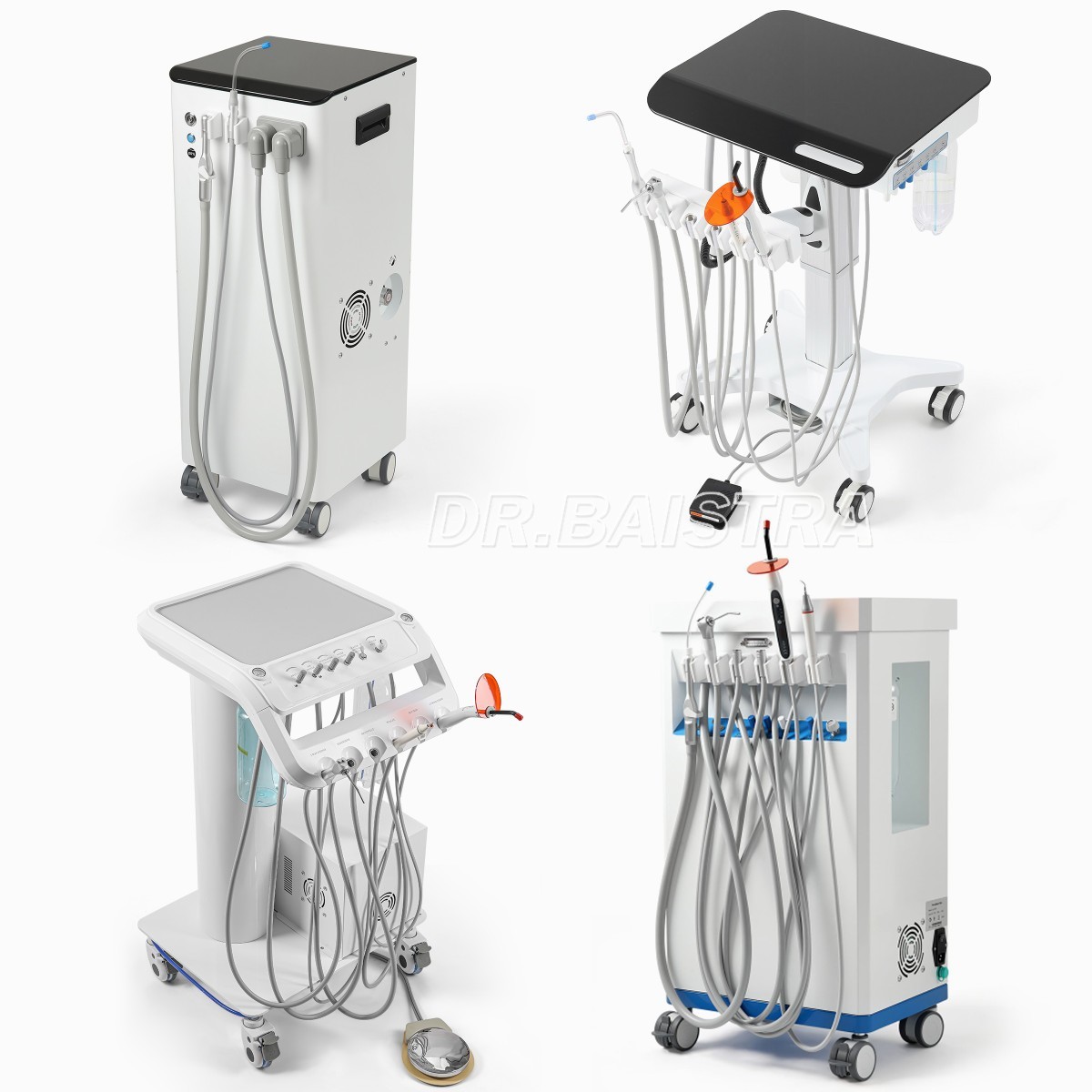 Dental Mobile Delivery Unit Turbine Cart /Air Compressor /Dental Suction System