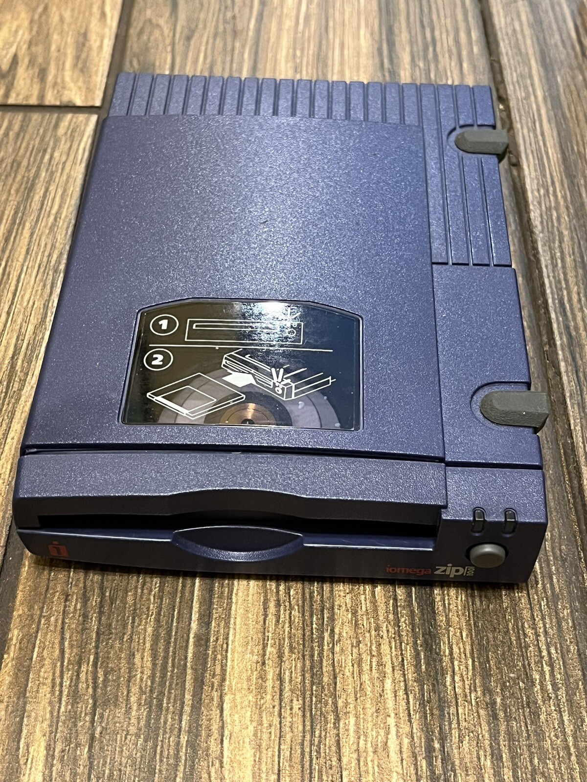 Iomega Zip 100 USB External Parallel Port Disc Drive Z100P2 Pwork Case And Cable