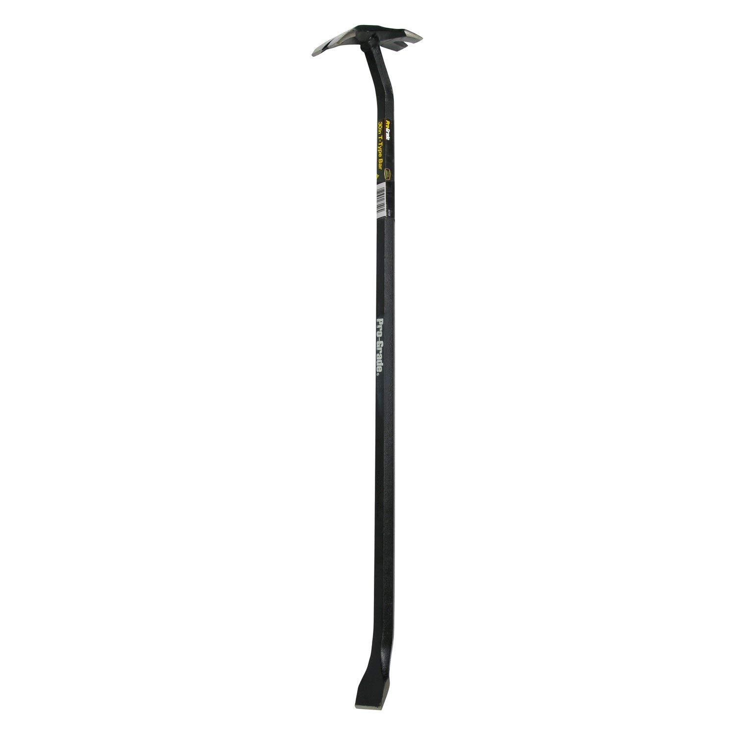 PRO-GRADE 30" T-Type Wrecking BAR 3/4" HEX