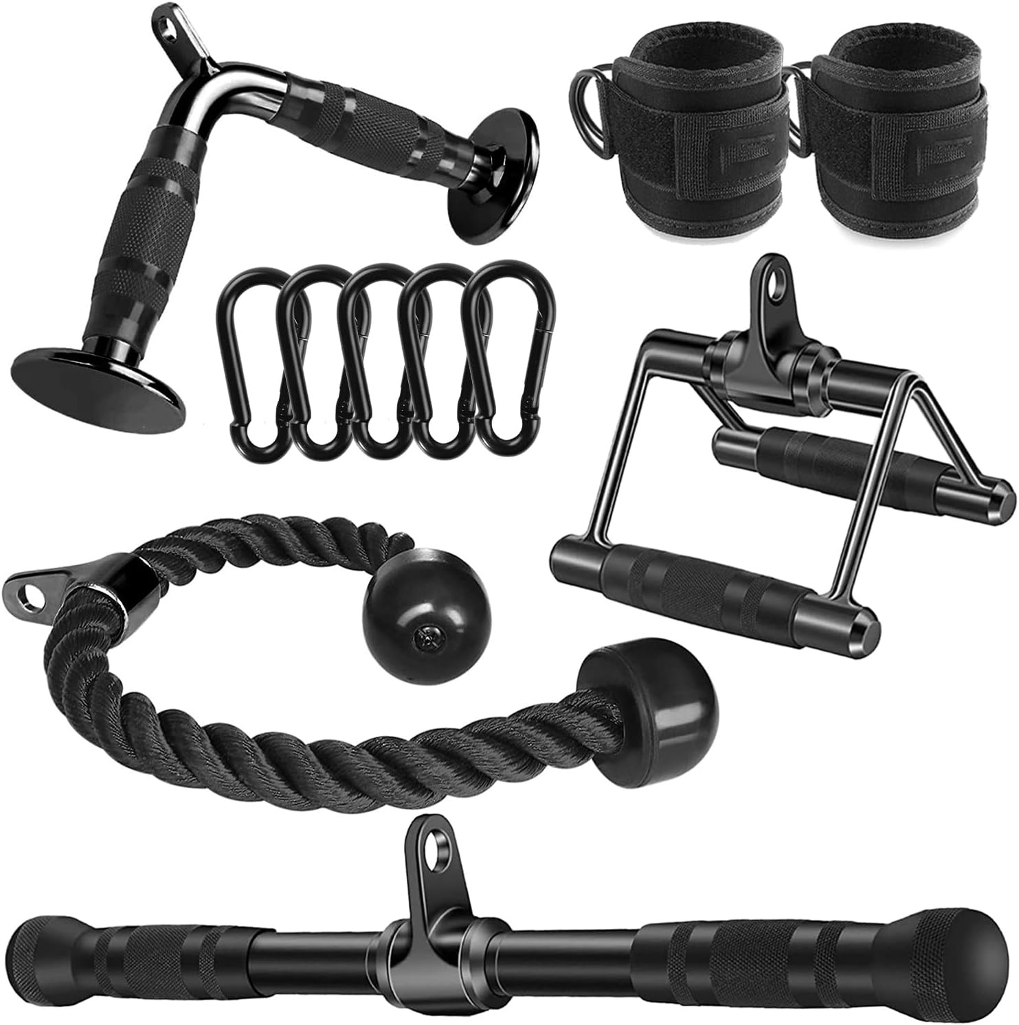 Solid Cable Machine Attachment, Cable Attachments for Gym, Gym Cable Attachments