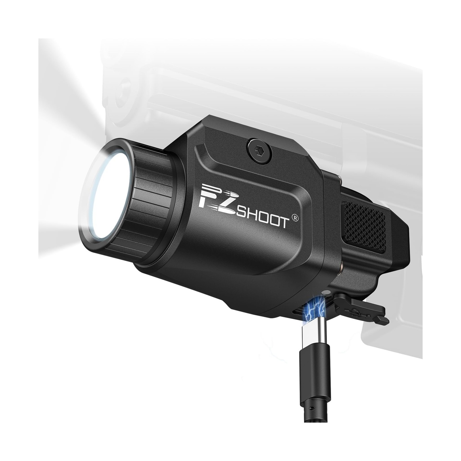 500 Lumens Pistol Light Compatible with GL and Picatinny Rail |... USA Fast Ship