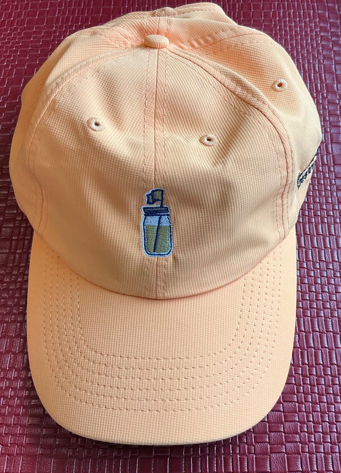 Imperial Hat Strapback Orange Snapback Golf Weapons of Grass Destruction NWOT