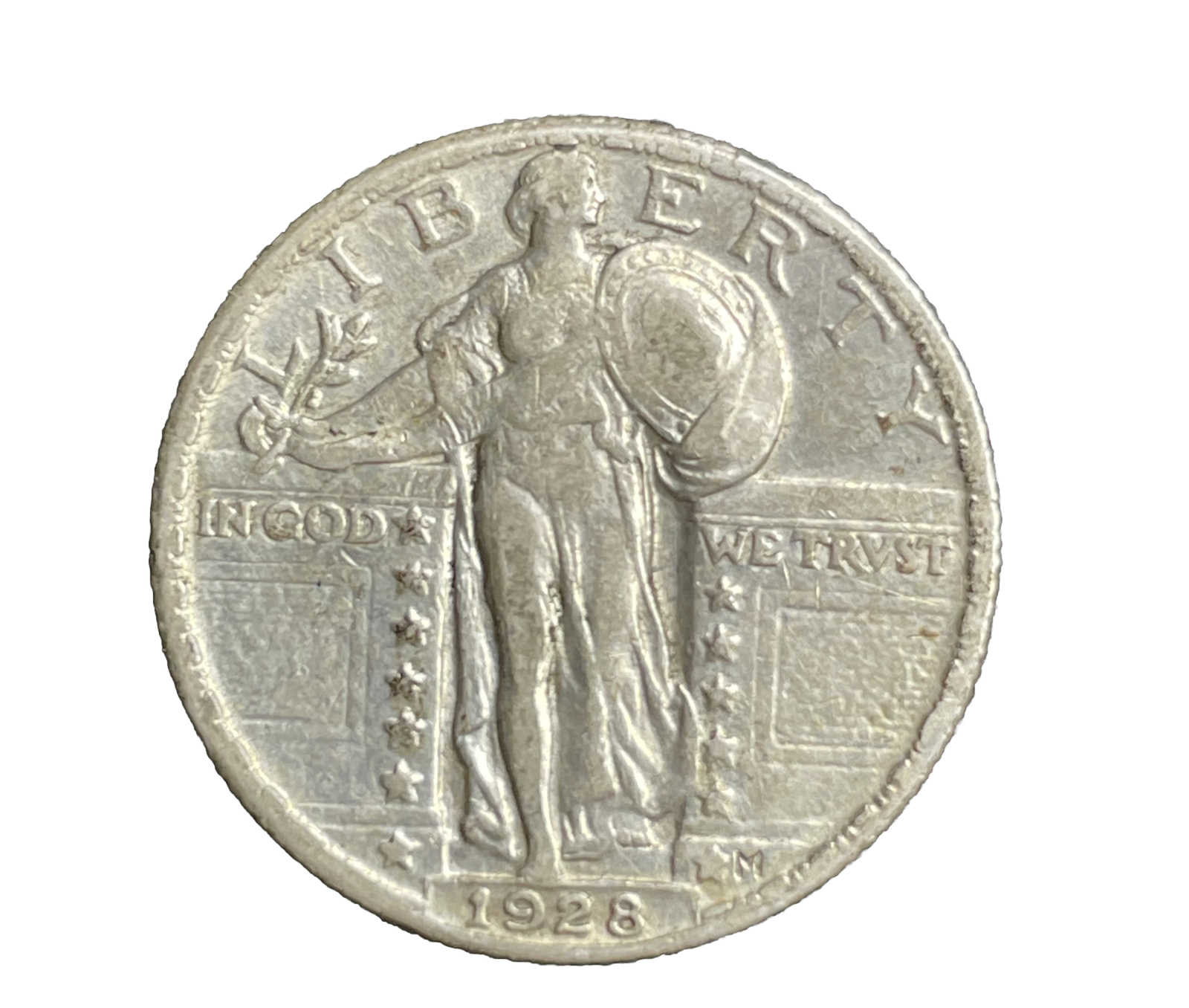 1928 Standing Liberty Quarter 25c XF