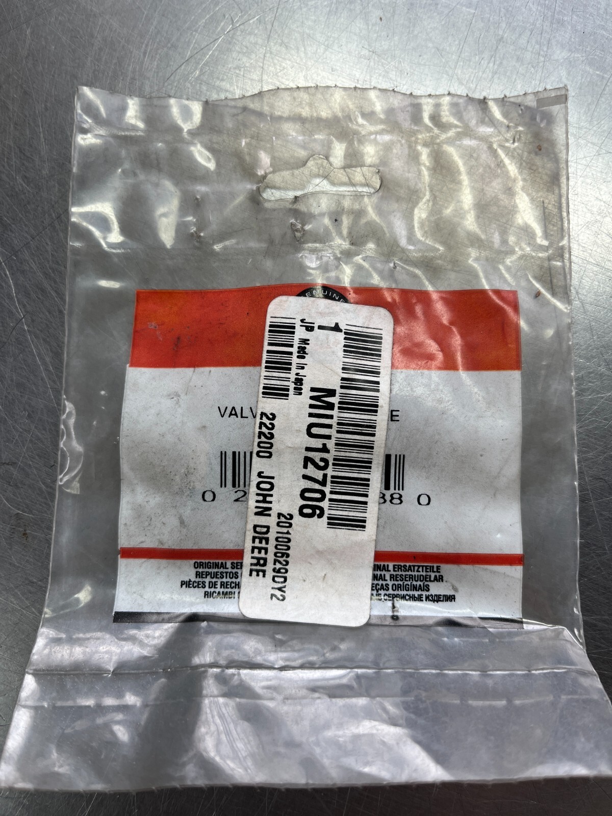 MIU12706   Genuine OEM  John Deere    Valve Float NEEDLE  B&S 797410