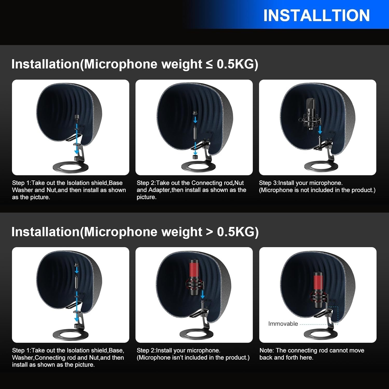 Professional Studio Equipment, 360° Shield