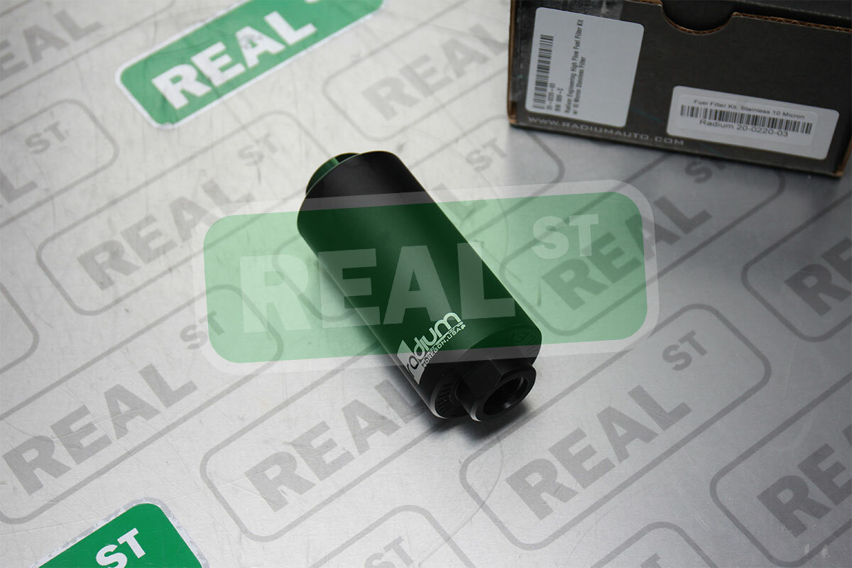 Radium Engineering High Flow Fuel Filter Kit w/ 10 Micron Stainless Filter